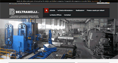 Desktop Screenshot of beltramellisrl.com